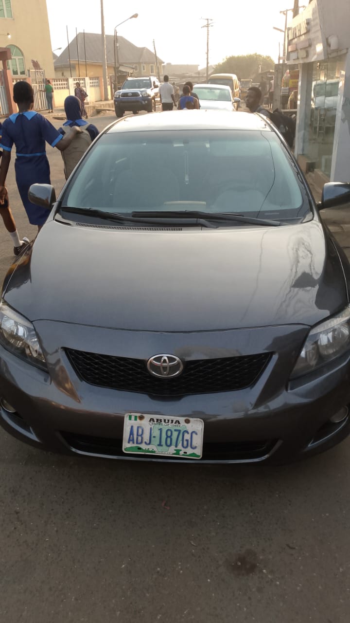 Toyota Corolla-2008 for rent by Kuniz Services Limited