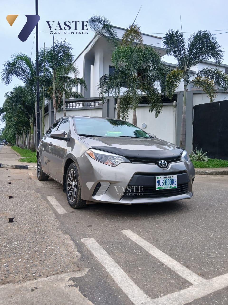 Toyota Corolla 2014 for rent by VASTE LIMITED in Nigeria