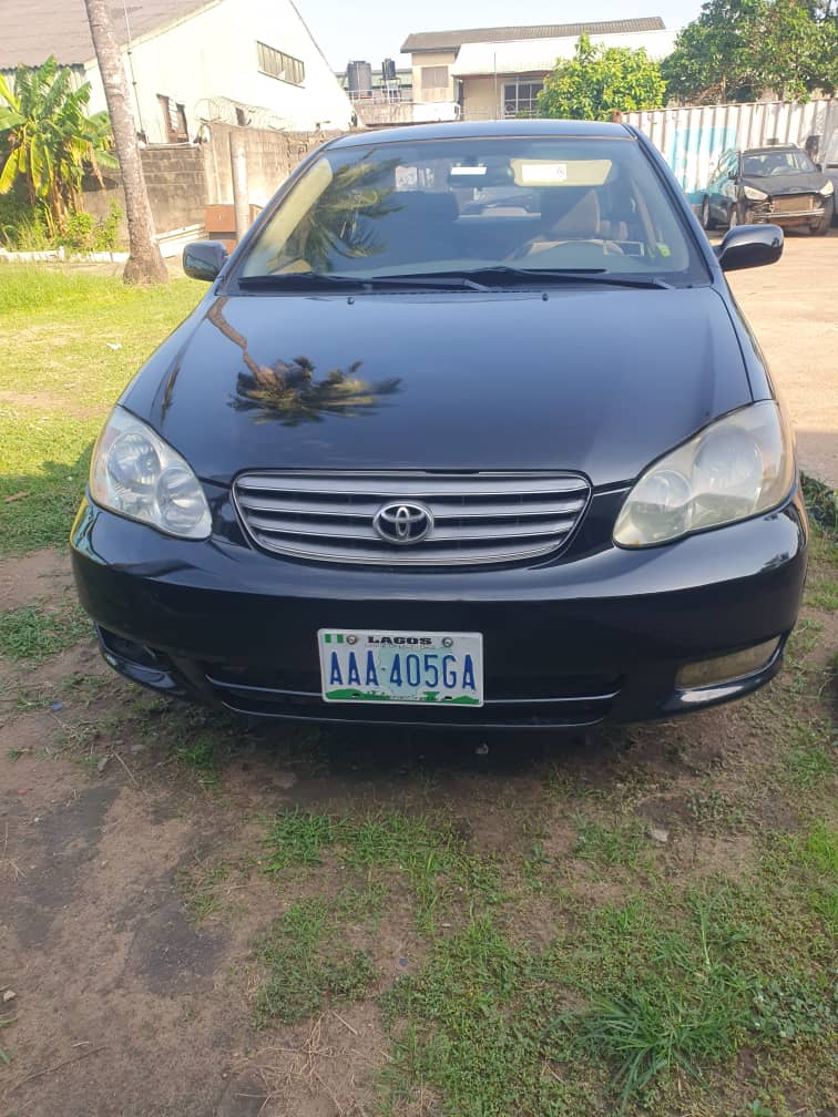 Toyota Corolla-2003 for rent by Kuniz Services Limited